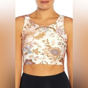 NWT - Jessica Simpson Isabelle Longline Sports Bra - Size S